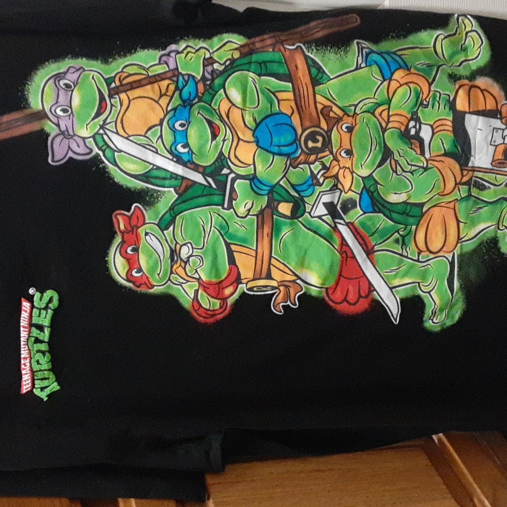 Nickelodeon Teenage mutant ninja turtles Graphic T shirt. XL. NWT. - Picture 2 of 4